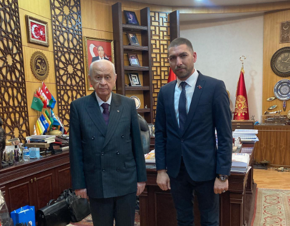 Lider Dr. Devlet Bahçeli ve Uygar Oral ÖZTÜRK