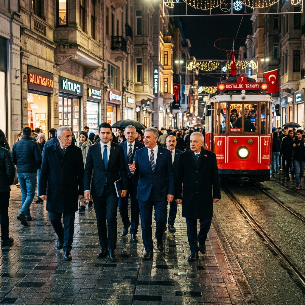 İstiklal Caddesi Yürüyüşü